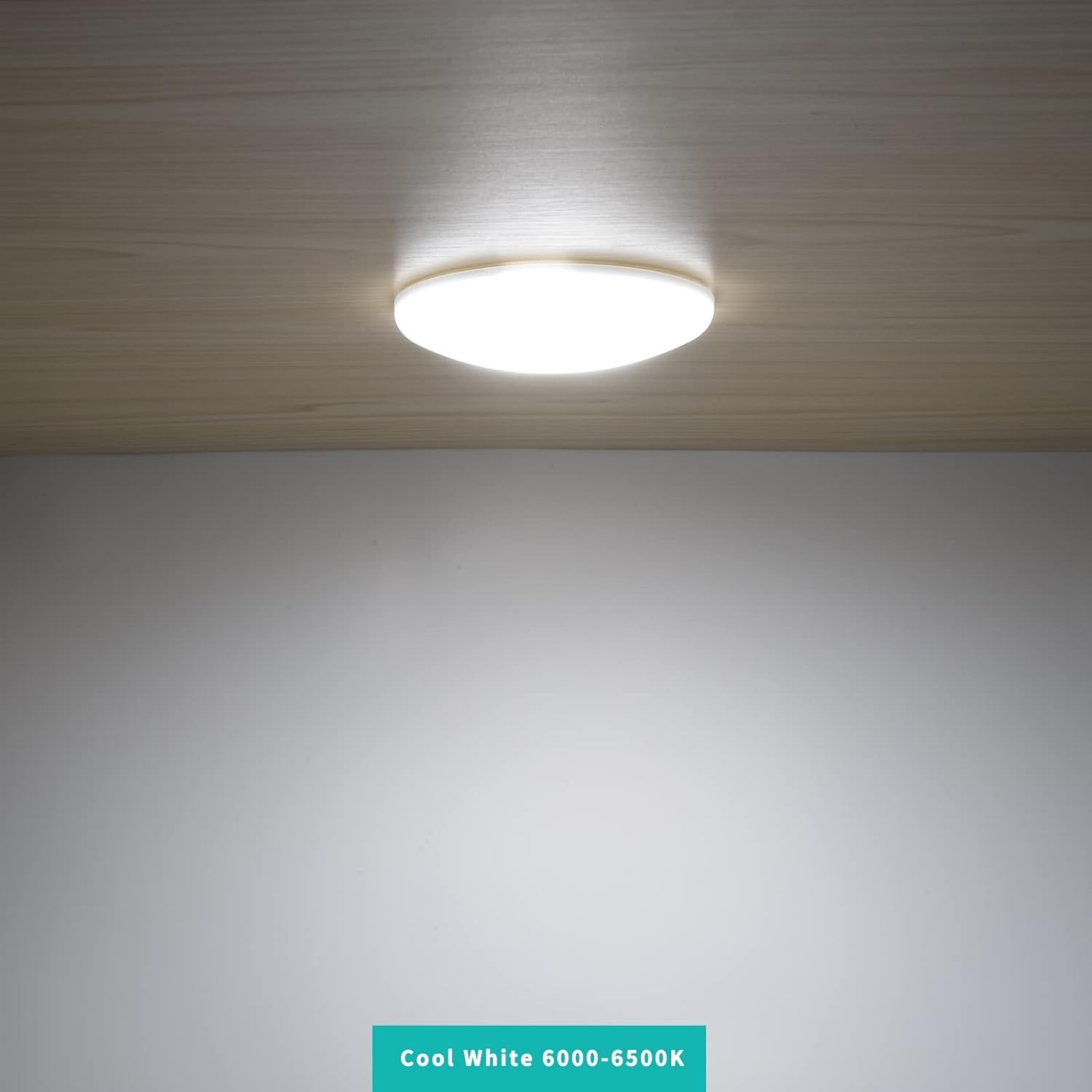 4 Pack RV LED Ceiling Puck Light DC 12V Surface Mount Dome Lighting, 4.5W Panel