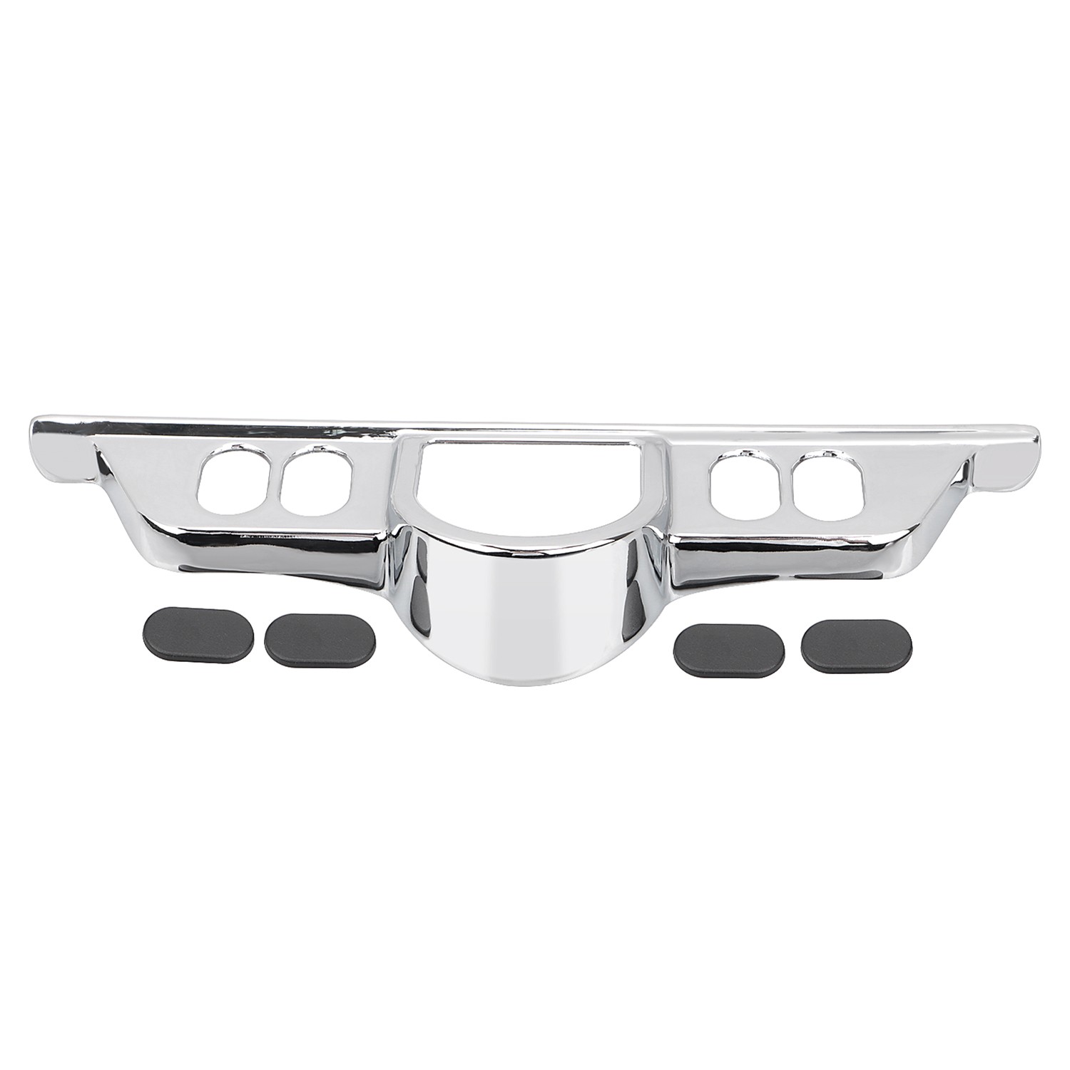 Chrome Dash Switch Panel For Harley Touring Electra Glide FLHTK Ultra Classic