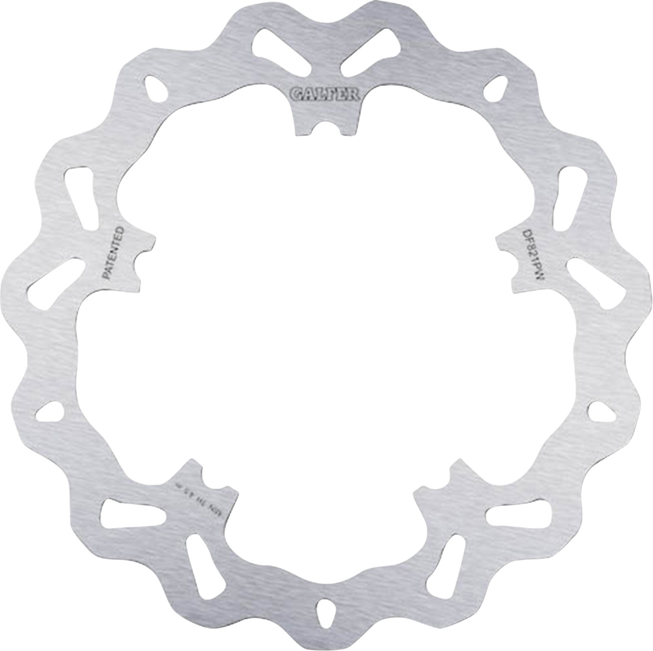 Galfer Standard Wave Brake Rotor Front 11.8in DF821PW
