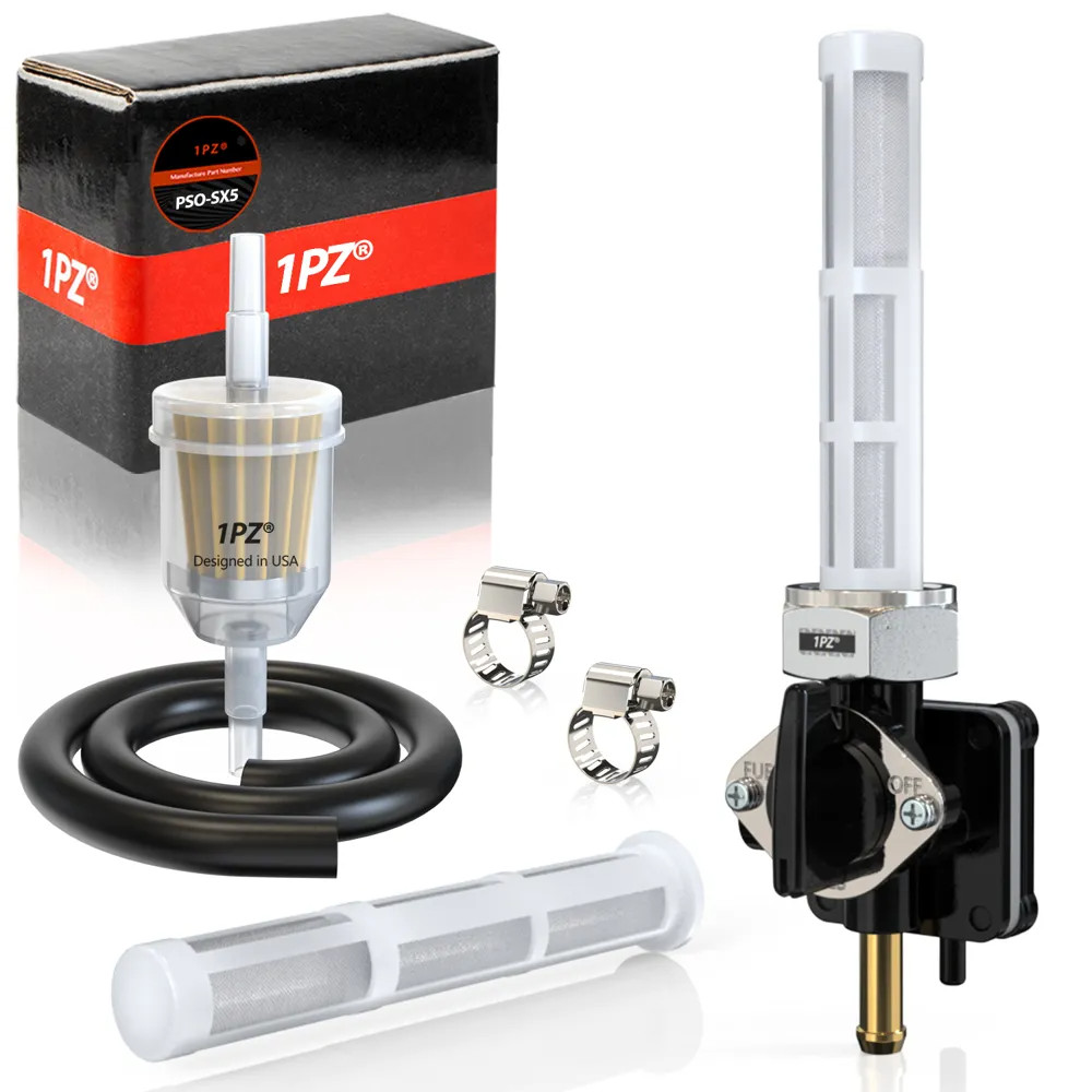 FUEL VALVE VACUUM Petcock For Harley Davidson Dyna Softail Heritag Electra Glide