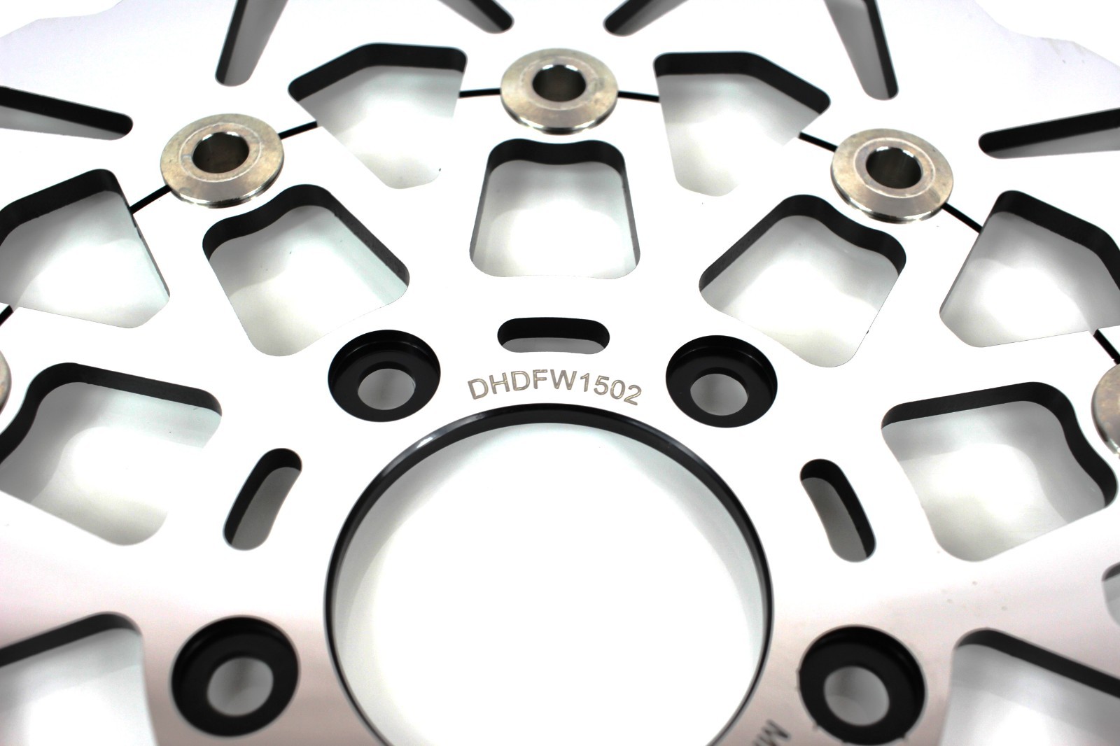 Front Brake Floating Rotors For Harley Road King Electra Glide 2000-2007 Polish