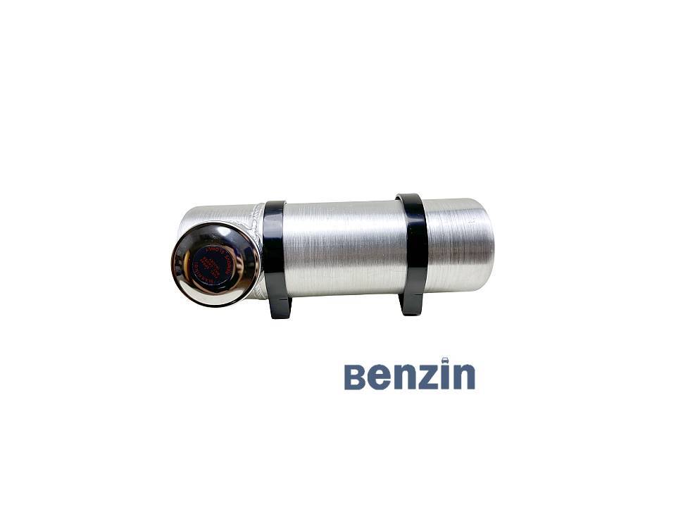 Fuel Tank 0.56 Gallon 4×12 Gas Tank 1/8 NPT End Fill Aluminum Spun For T-bucket