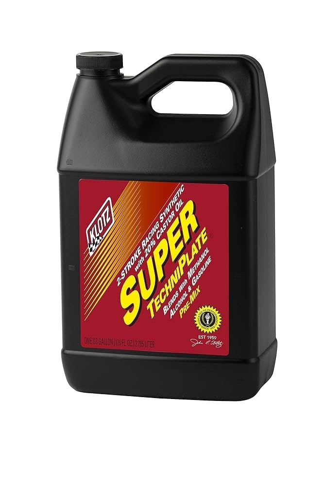 Klotz KL-101 Super TechniPlate Motor Oil – 2-Stroke Oil – 128 oz / 1 Gallon