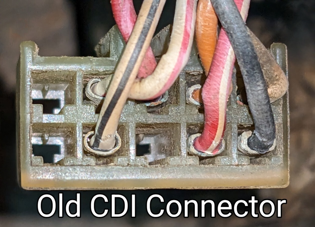 Yamaha G2 J38-82305-20 CDI Ignitor Wiring Repair Pigtail and Connector