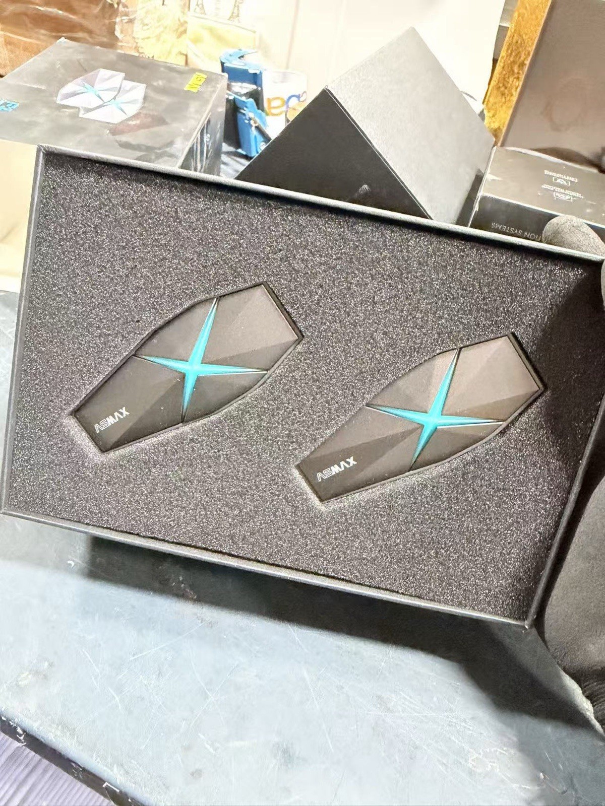 Single ASMAX F1 Motorcycle Bluetooth Headset, Motorbike Intercom