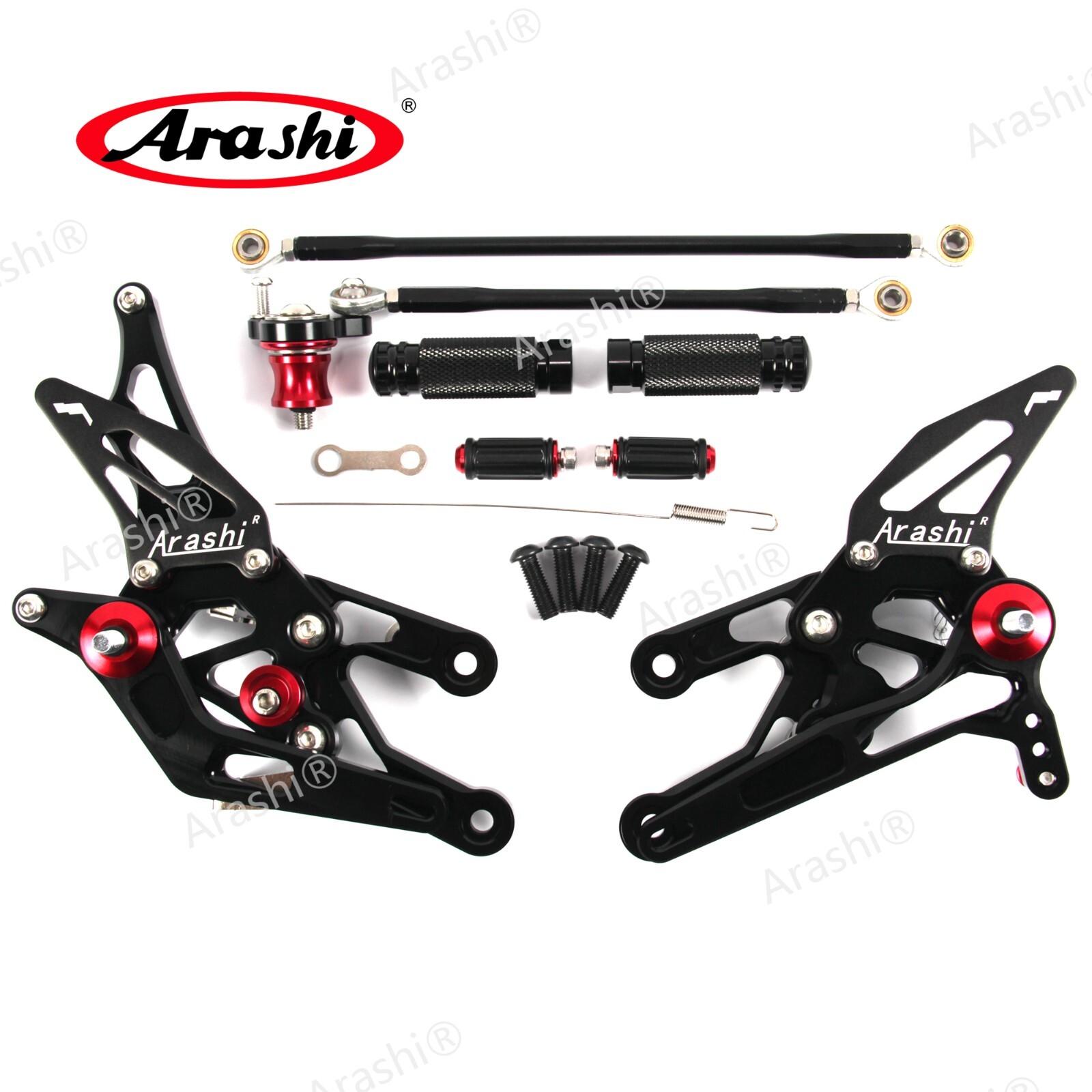 CNC Rearsets For Honda CBR1000RR 2004 2005 2006 2007 Rear Set Foot Pegs Footrest