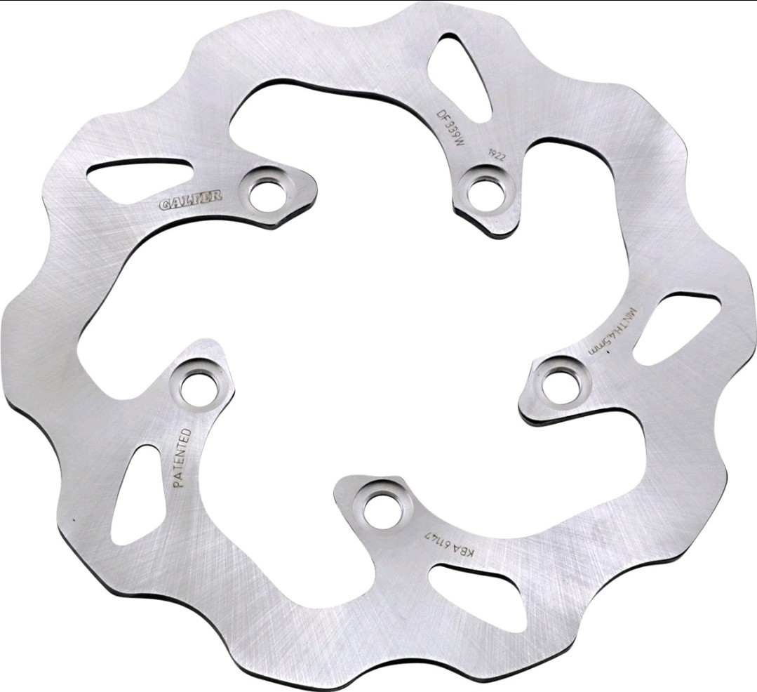 Galfer Rear Solid Mount Wave Rotor – DF339W Suzuki GSX R