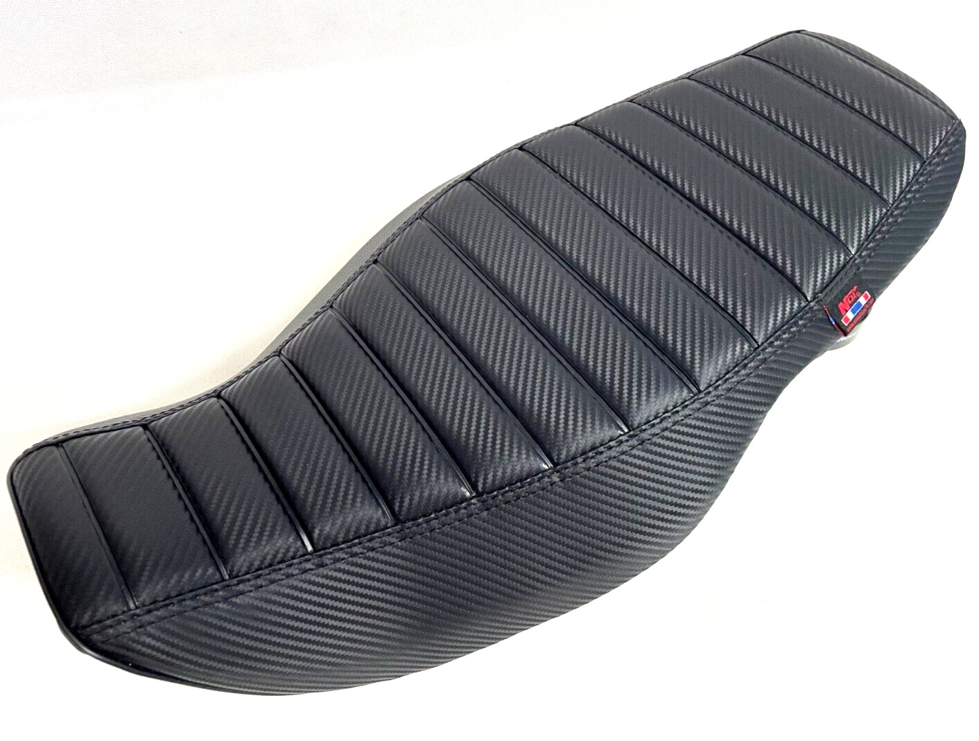 Honda grom 125 msx125 2017 2018 2019 2020 flat complete seats black Stitch v.25
