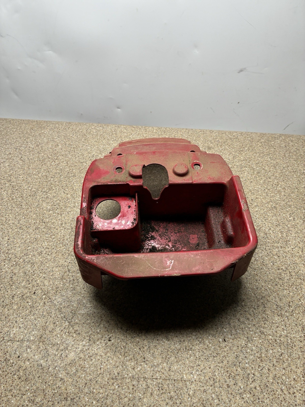 honda aero nh80 80 Body Panel Cover #3 rear plastic 1983 Red Cover Back