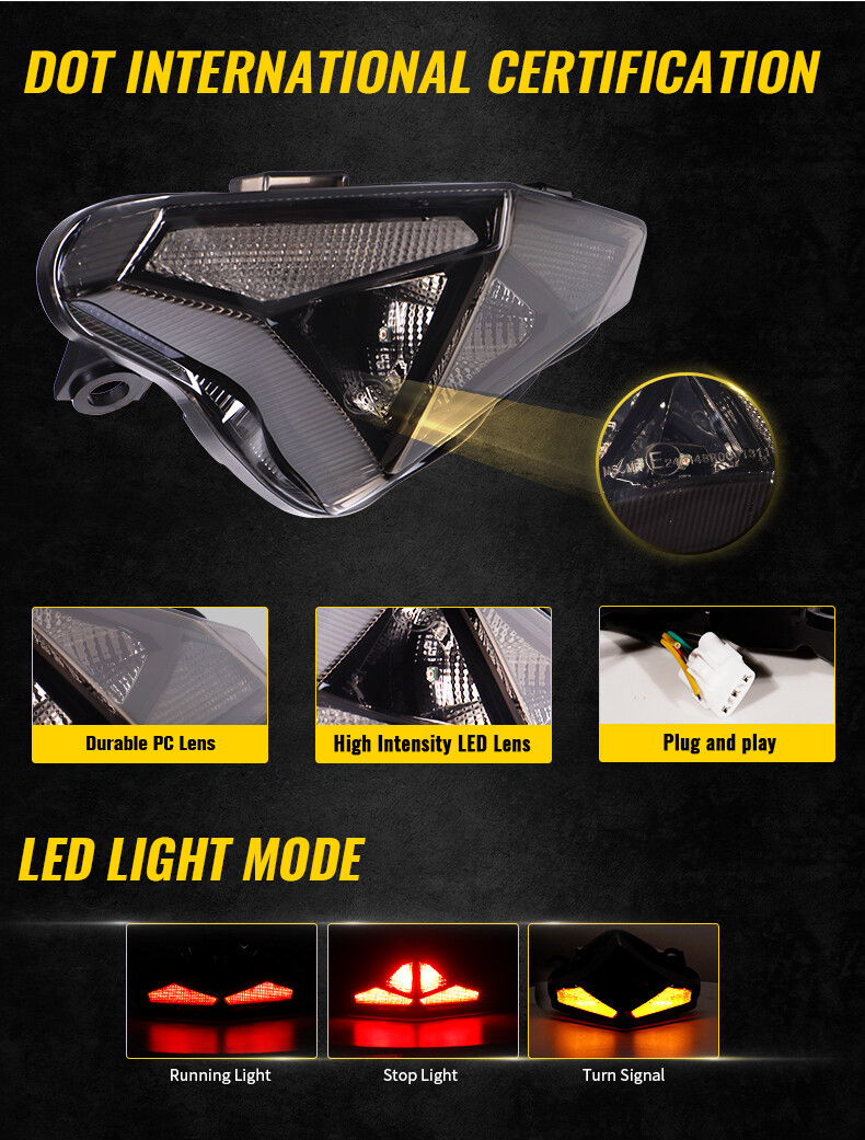 FOR 92-97 FORD Bronco F150 F250 F350 LED THIRD 3RD TAIL BRAKE LIGHT PARKING LAMP