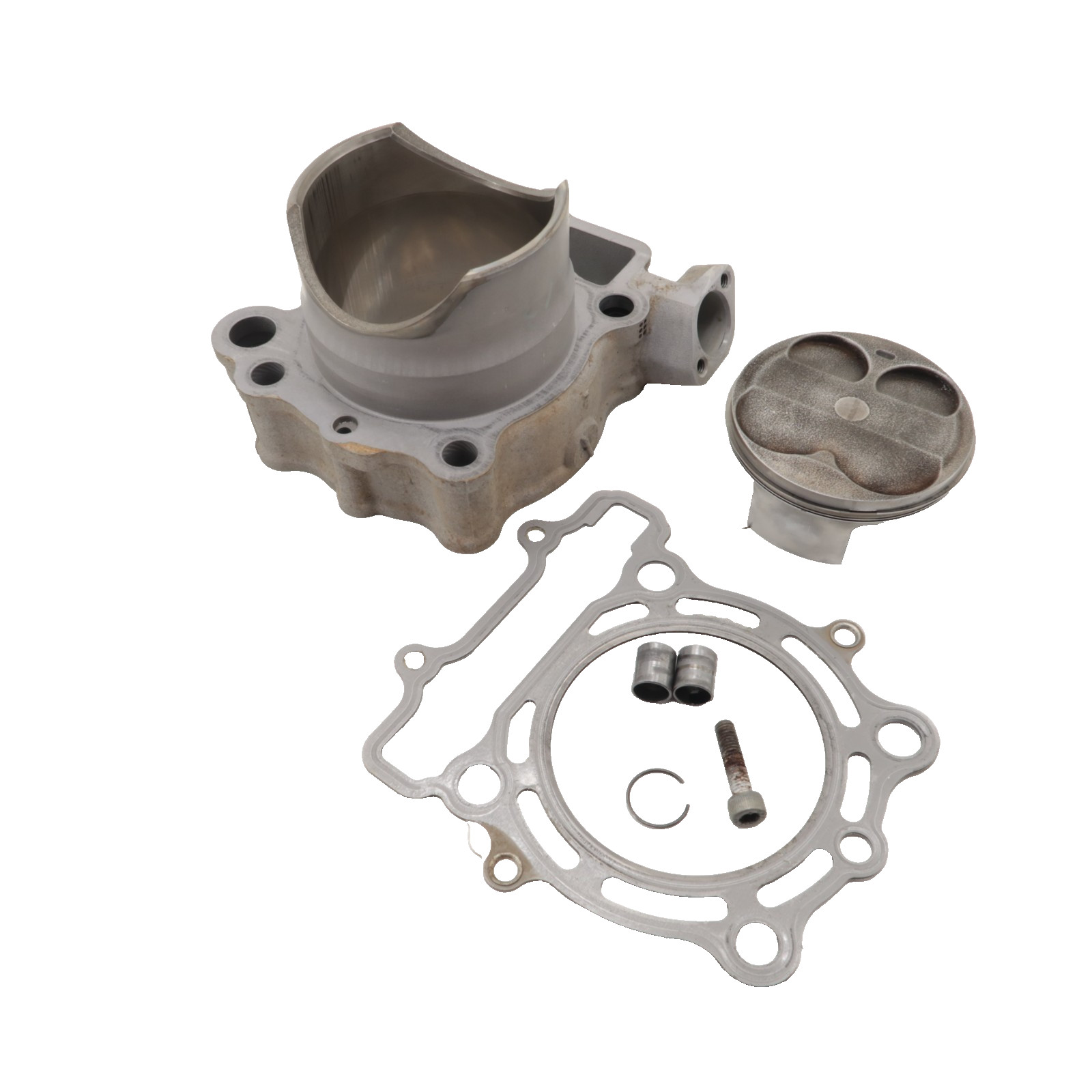 Kawasaki KX250F – Stock Cylinder Top End w/ Piston – Good Bore – 2015 KX 250 OEM