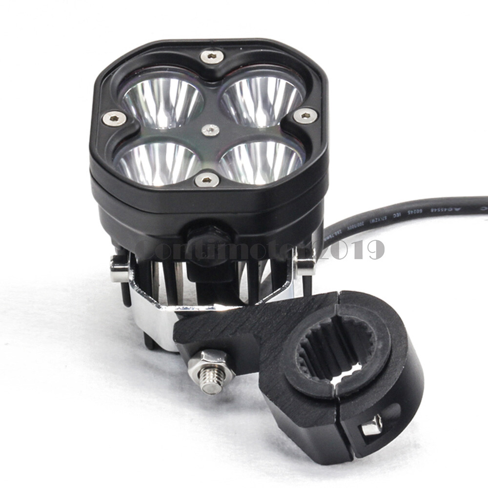 60W LED Motorcycle Bike Car Headlight Driving Lamp Fog Spot Work Light Lamp