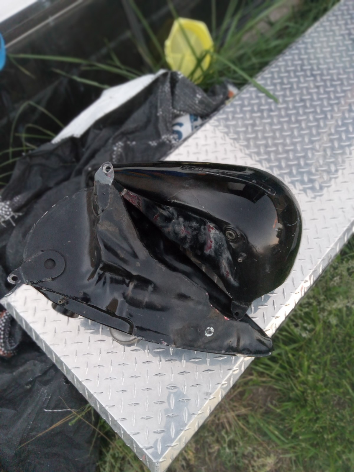 1966 Harley Davidson FL Original Gas Tanks 5 Gallon 1 Year Only. No Leaks