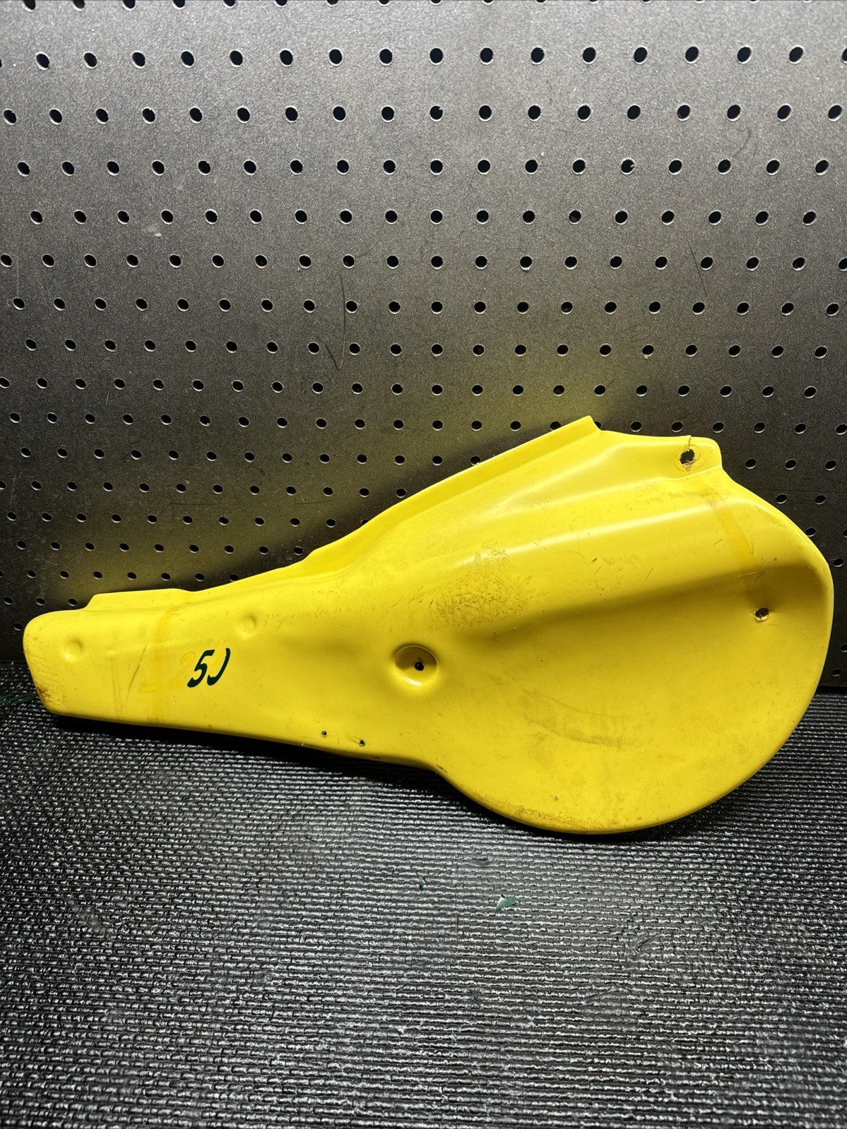 1980- 1981 Yamaha YZ250 Left Side Shroud Number Plate DC Plastic