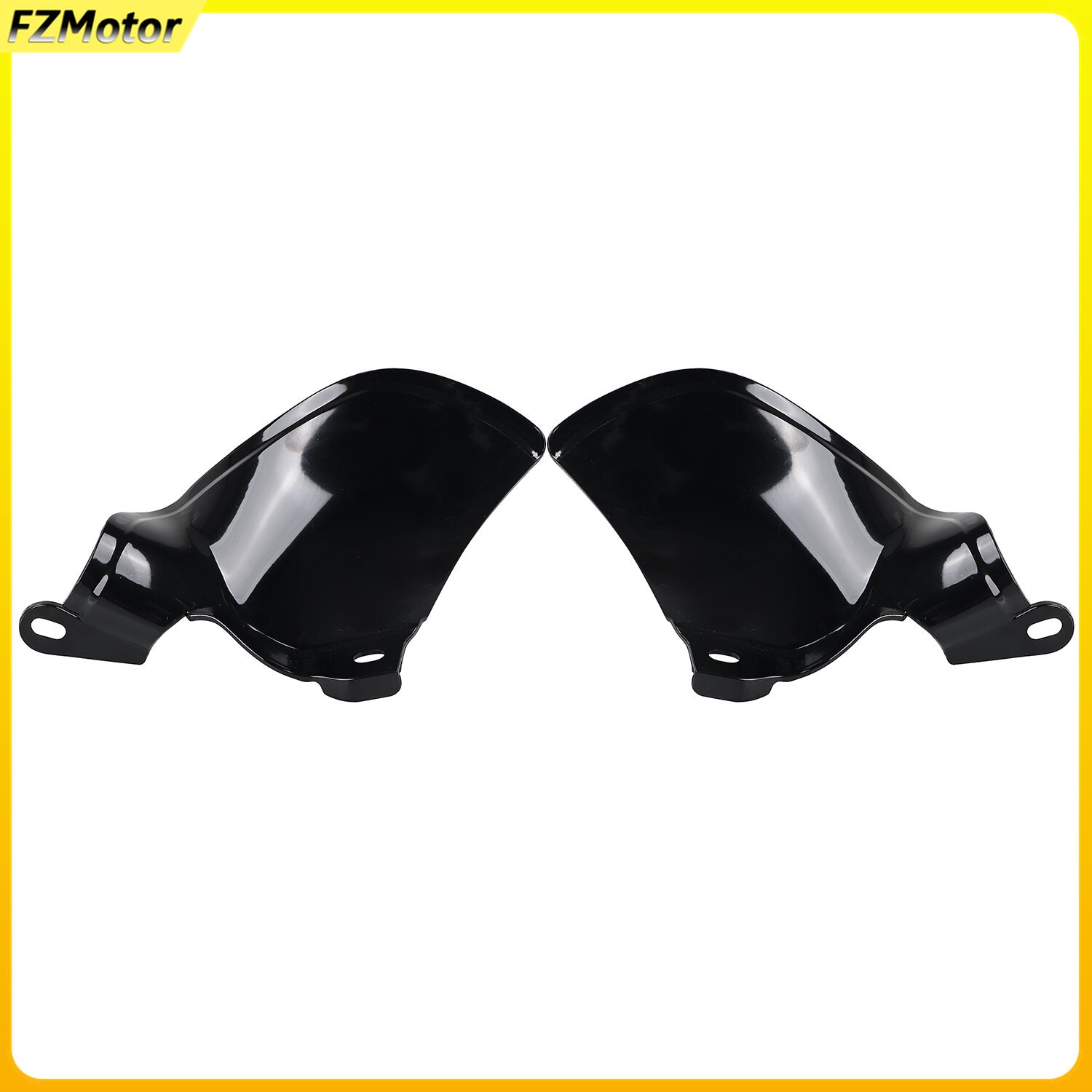 Air Deflector Heat Saddle Shield Cover For Harley Softail 2018-up Fat Boy Black
