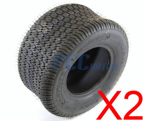 TWO 13X6.50-6 TURF SAVER TECH II TIRES LAWN TRACTOR MOWER 2 PLY