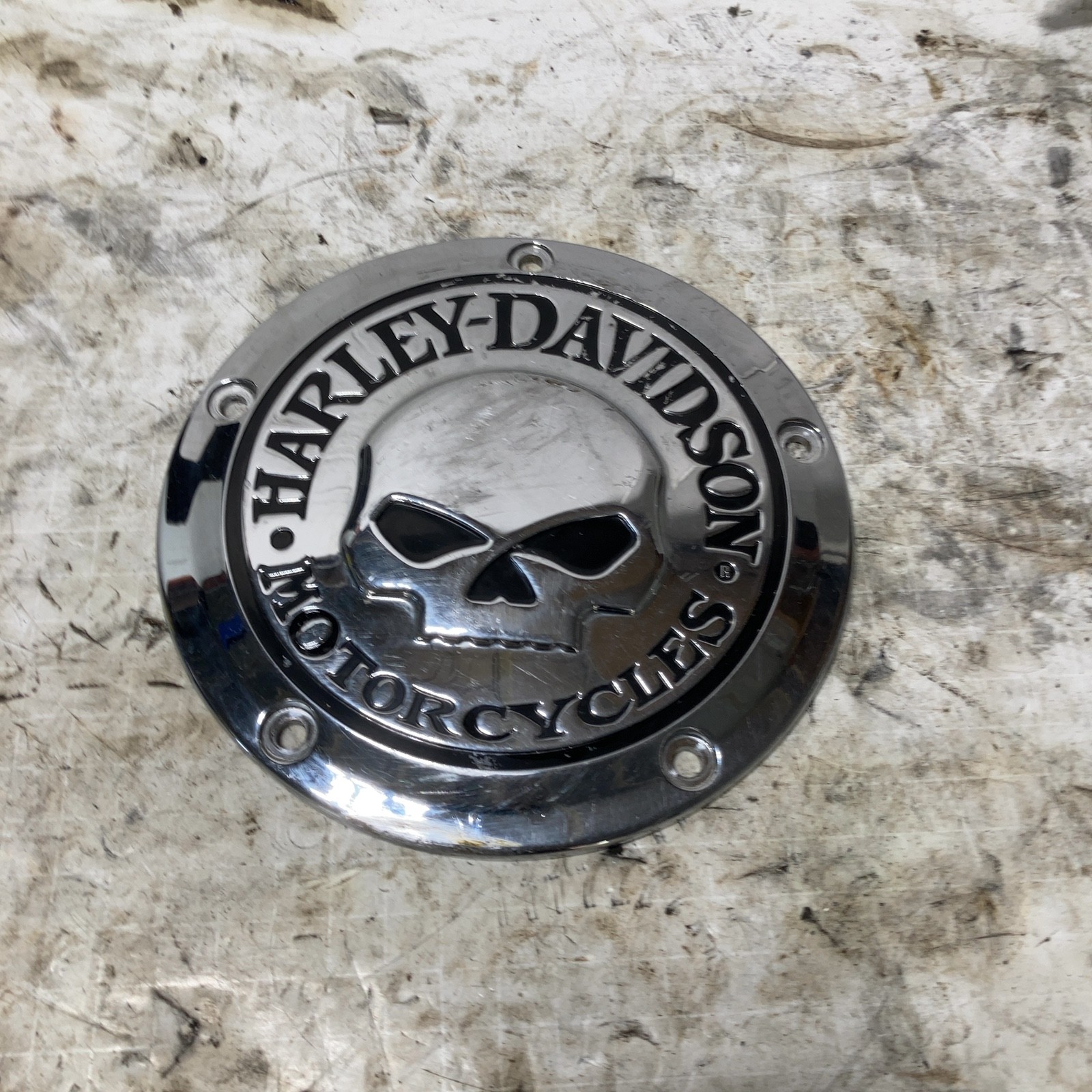 99-17? Harley Davidson Softail Dyna Touring Twin Cam Willie G Skull Derby Cover