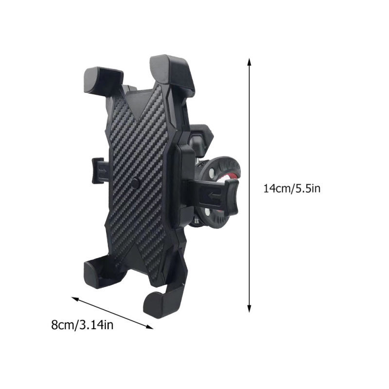 Universal Motorcycle Bike Bicycle Scooter Handlebar Cell Phone Holder Mount GPS