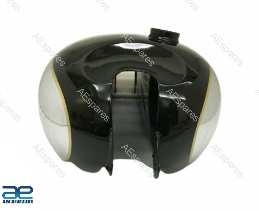 FUEL GAS PETROL TANK CHROME AND BLACK PAINTED FOR PANTHER M100 M120 New