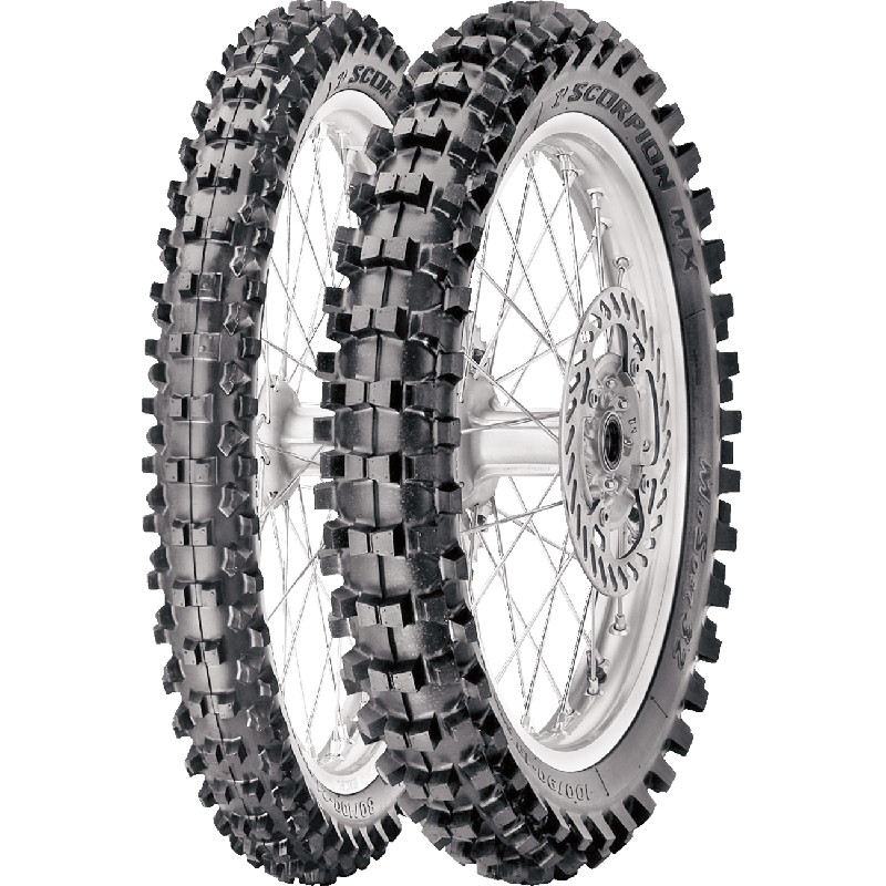 PIRELLI Scorpion™ MX32 Mid Soft 80/100-21 Off-Road Front Tire Bias Tube 2588300