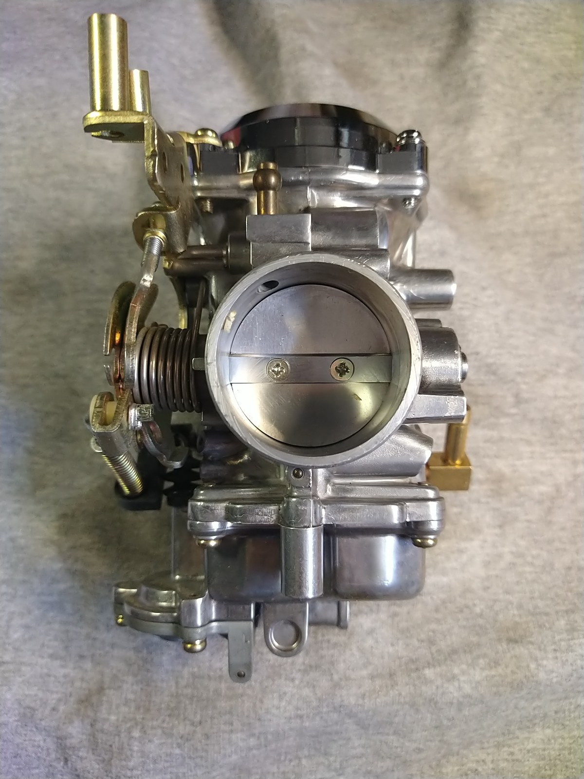 Harley CV -99 Polished Carb All Stock For All Twin Cam 46/190 Rebuilt G3