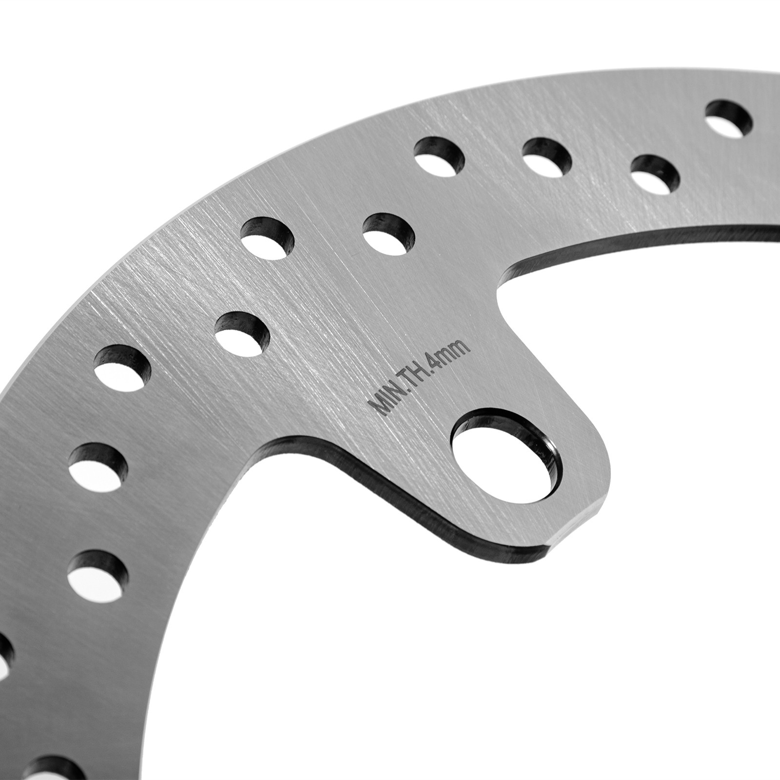 5mm 11.8″ Satin Silver Front Rotor for Harley Street Glide Road Glide 15-21
