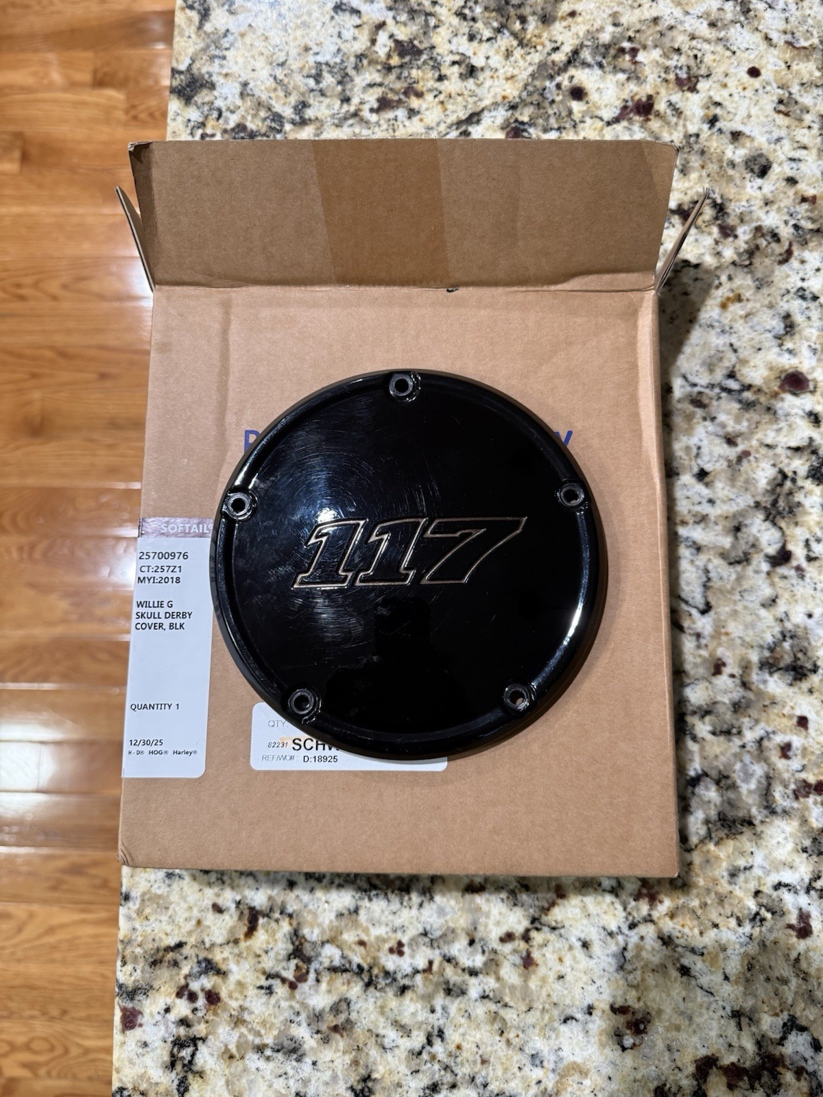 OEM Harley Davidson Derby cover