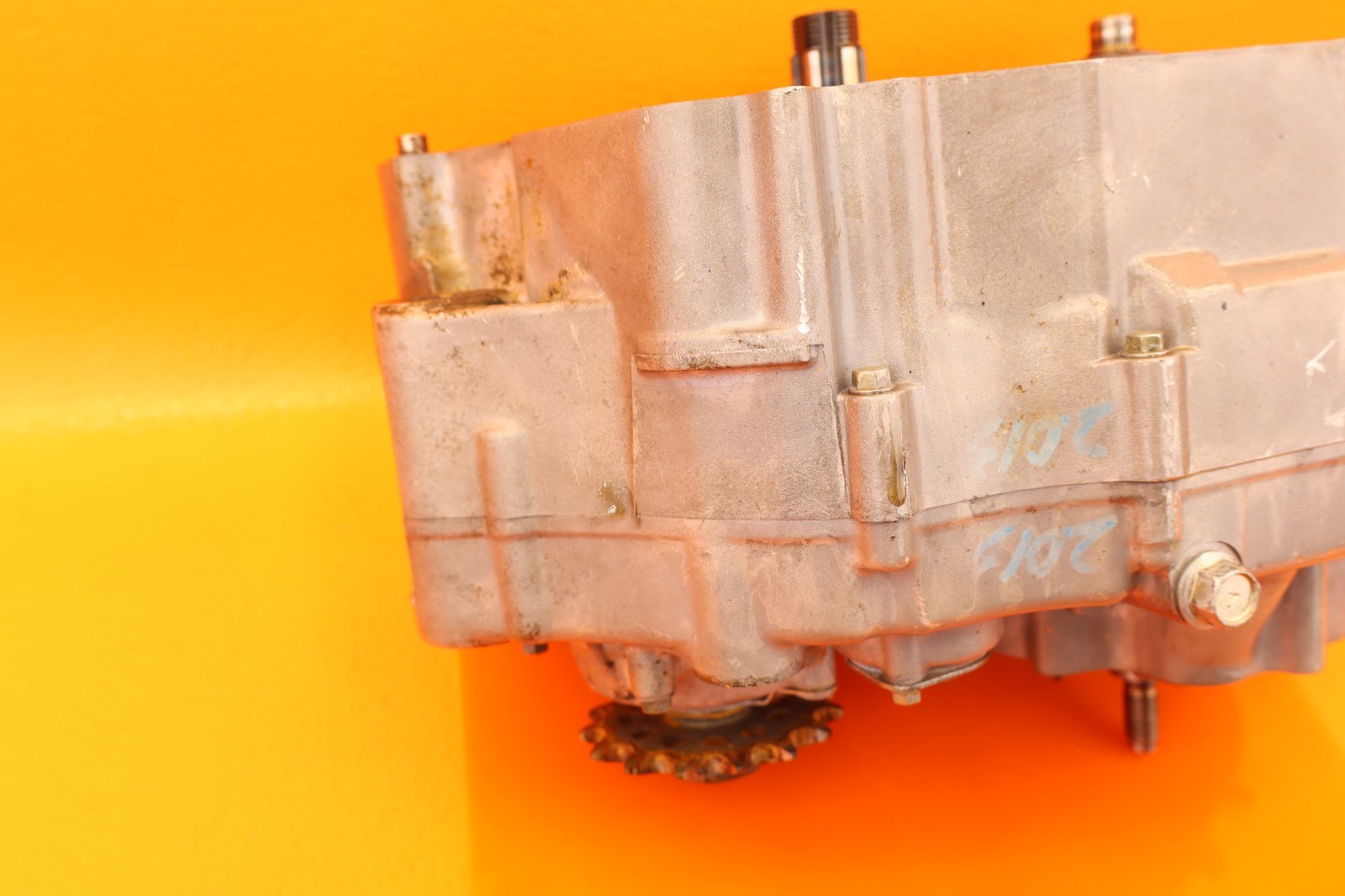 2000 – 2004 Suzuki DR-Z400E Bottom End Engine Crank Cases Transmission Assembly