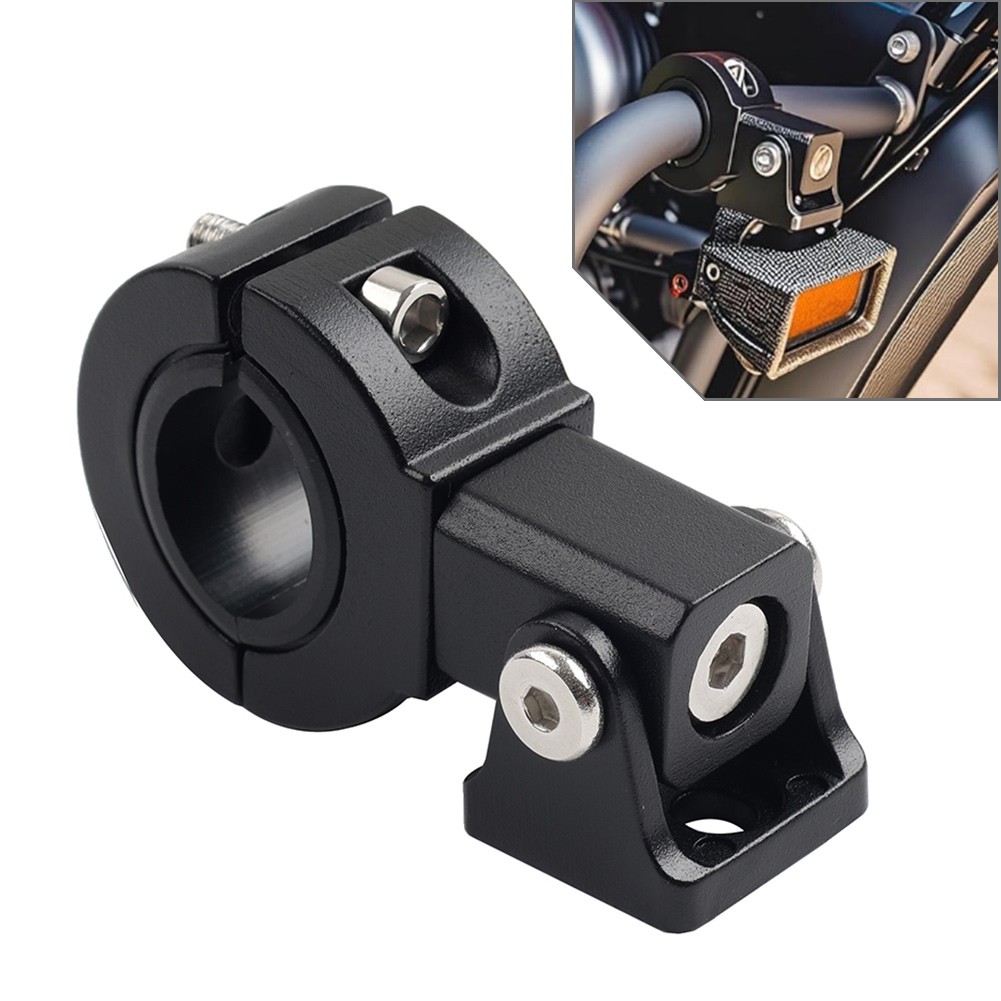 Motorcycle Spotlight Bracket 360 Degree Adjustment Tube Clamp Mounting Bracket