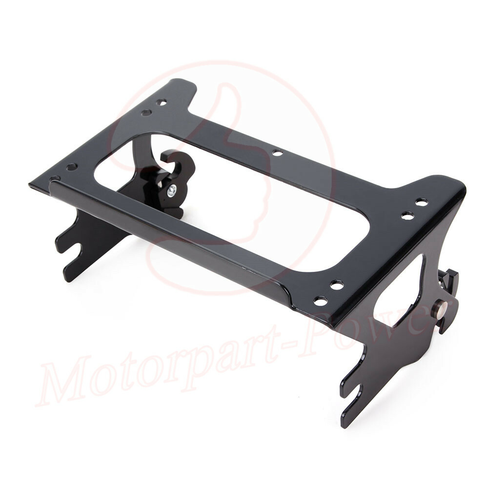 Detachable Two-up 2-Up Tour Pak Pack Mount Luggage Rack For Harley Touring 97-08
