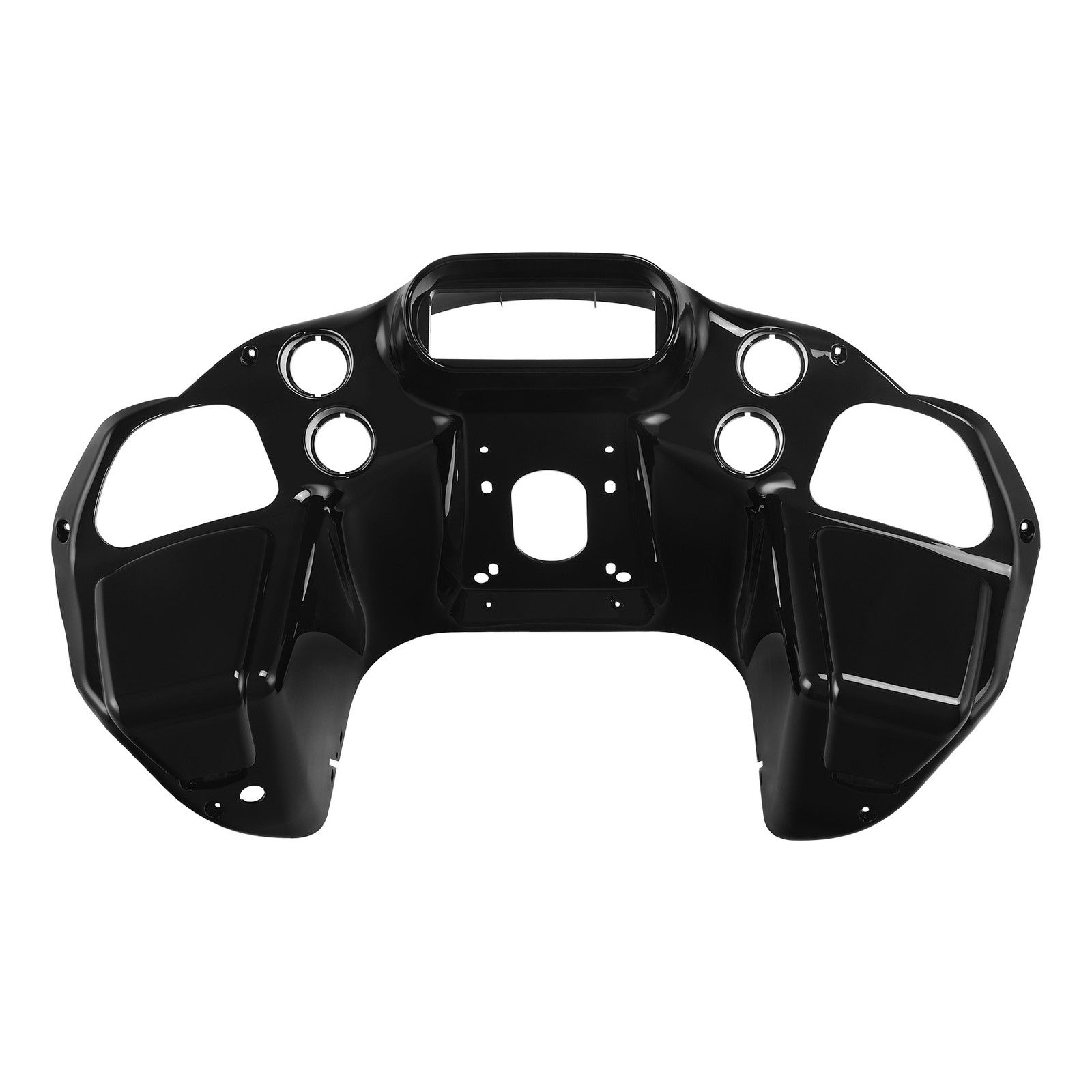 Vivid Black Inner / Outer Fairing Fit For Harley Road Glide FLTR 1998-2013