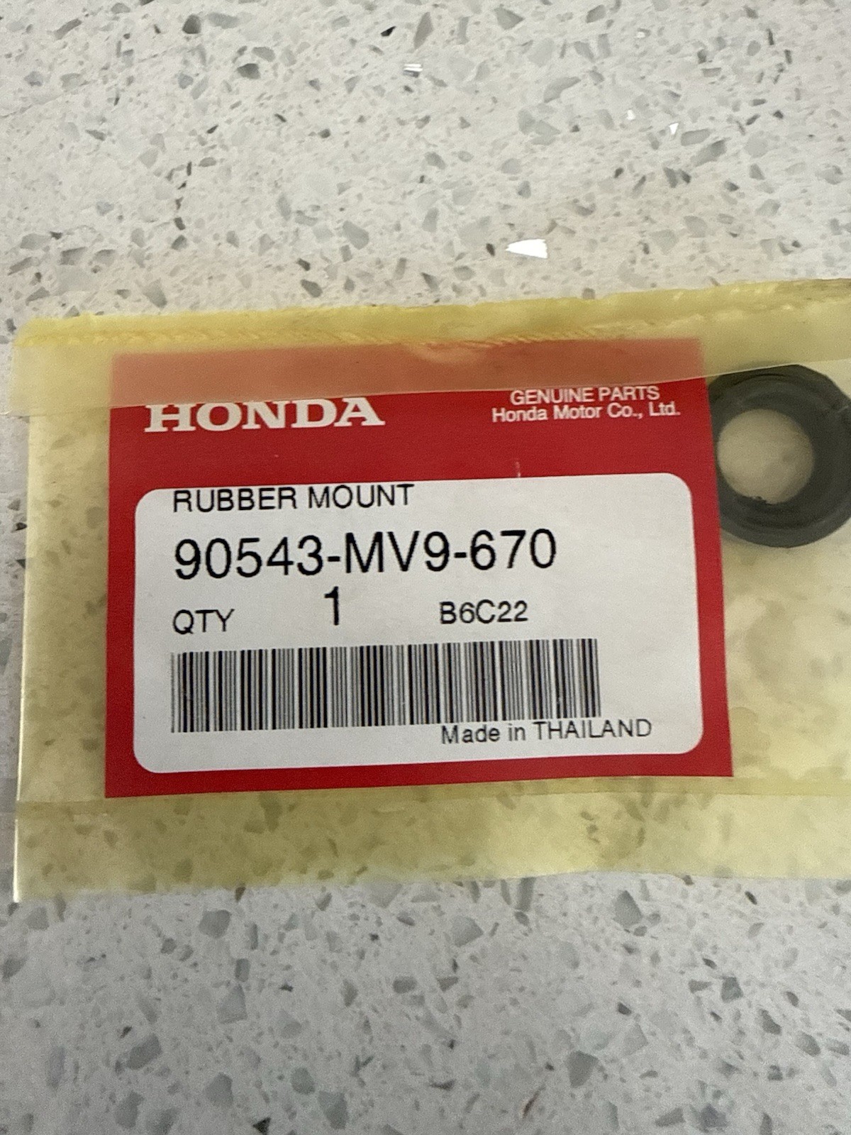 Genuine Honda Camshaft Valve Cover Rubber Mounting Seal 90543-MV9-670 BRAND NEW