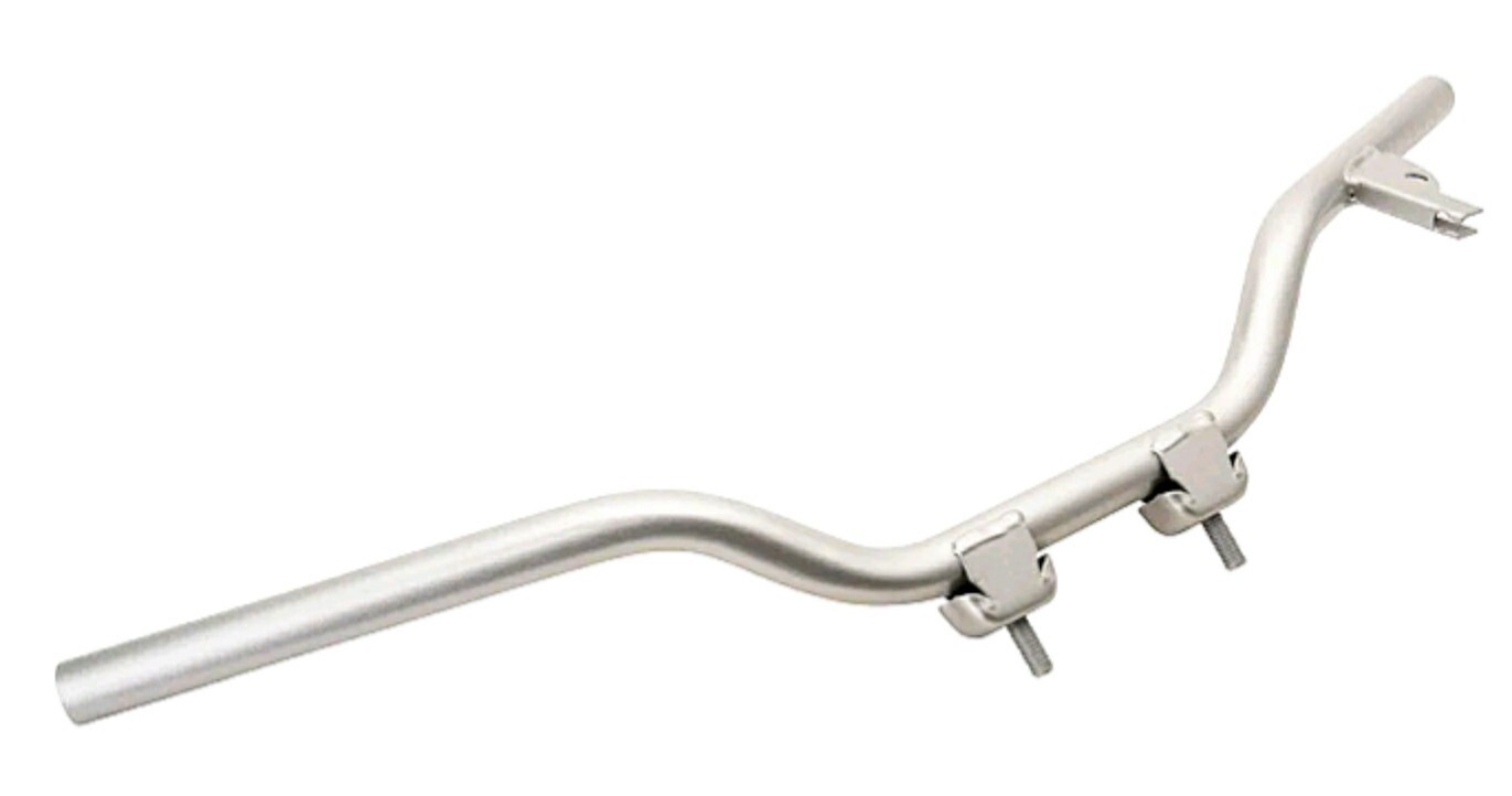 Tusk Yamaha PW50 Steel Handlebar 1981-2023 Silver OEM replacement