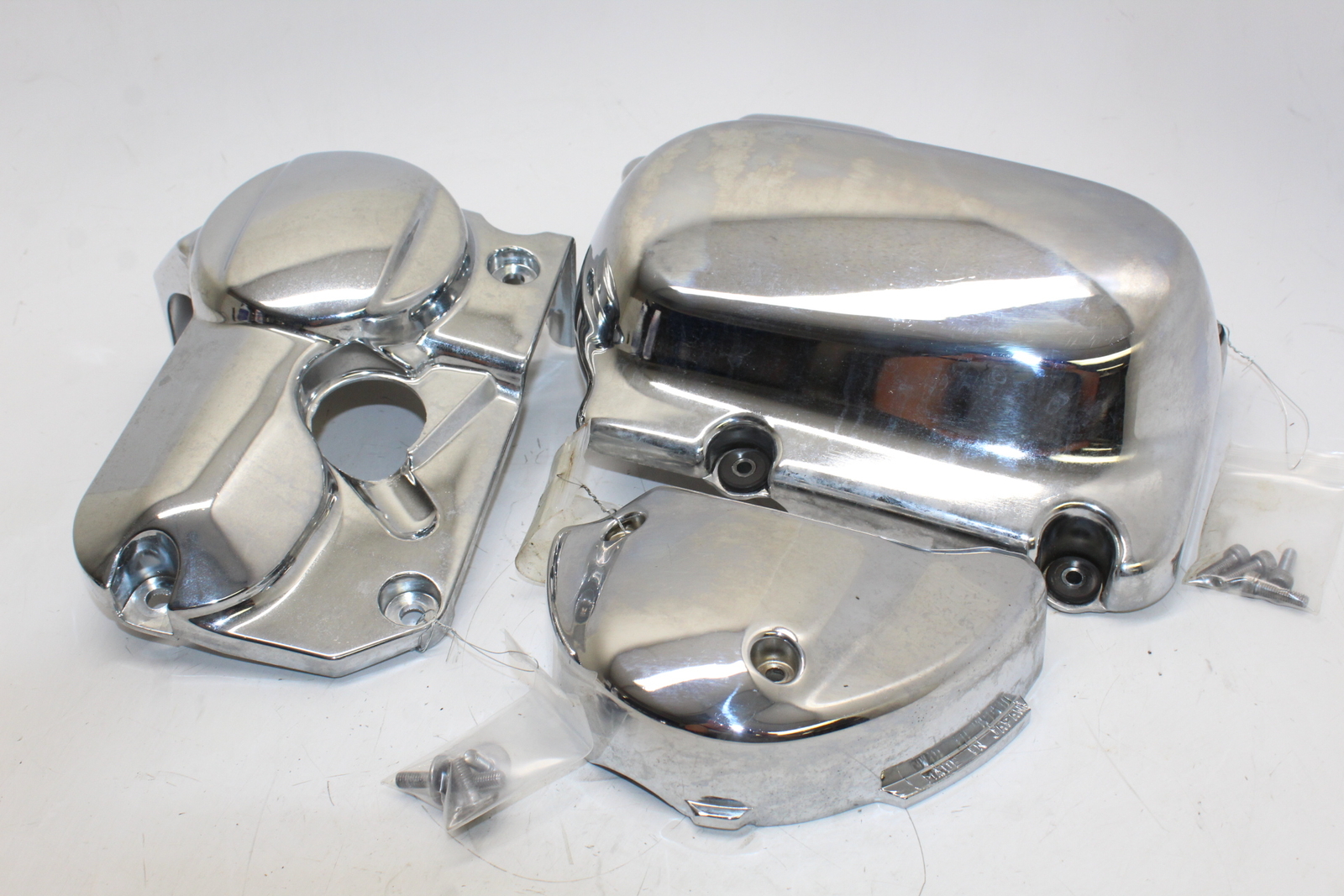 2009 Yamaha V Star 650 Engine MOTOR Chrome Covers OEM