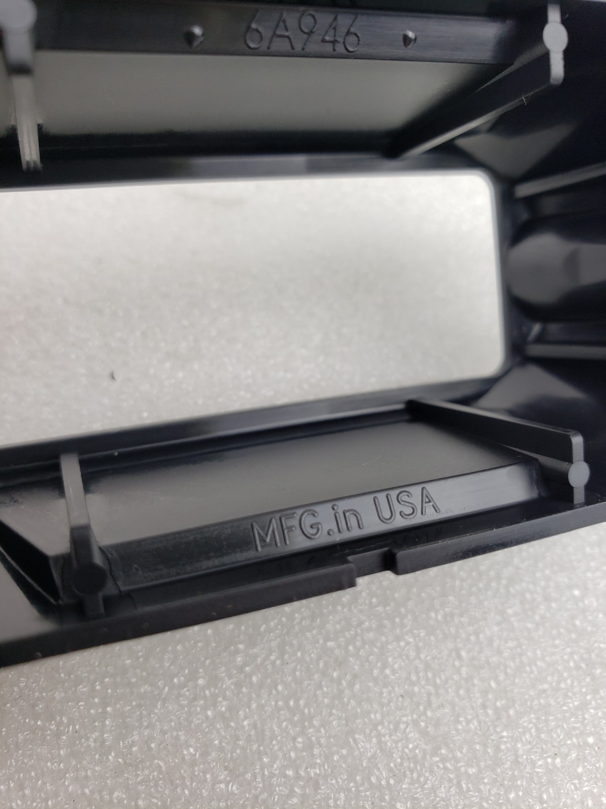 Whelen 11-76A946-000 Black Mounting Flange for LINZ6 Surface Mount LED Lighthead