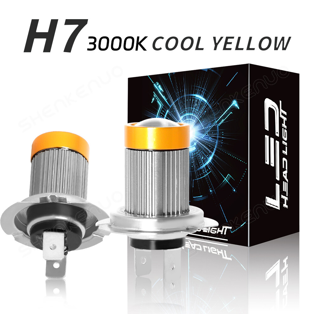 5000K H7 Headlight Bulb For Kawasaki Ninja ZX6R ZX636C 2003-2006 ZX636E 2013-14