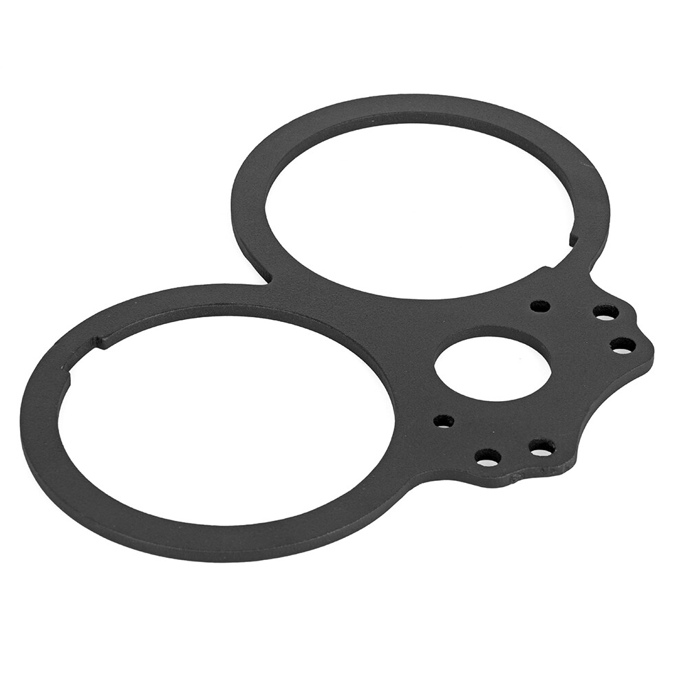 Motorcycle Speedometer Lgnition Mount Dash Gauge Bracket Lay Flat For Triumph