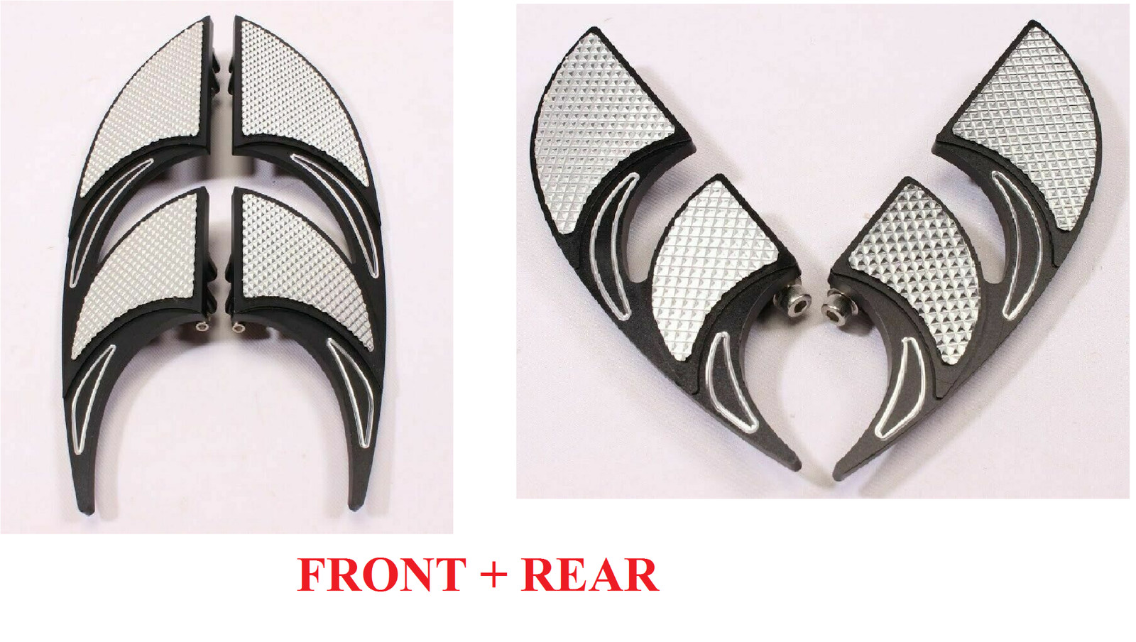 FOOT BOARD FOOTBOARDS FRONT & PASSENGER FLOORBOARDS HARLEY TOURING FATBOY GLIDE