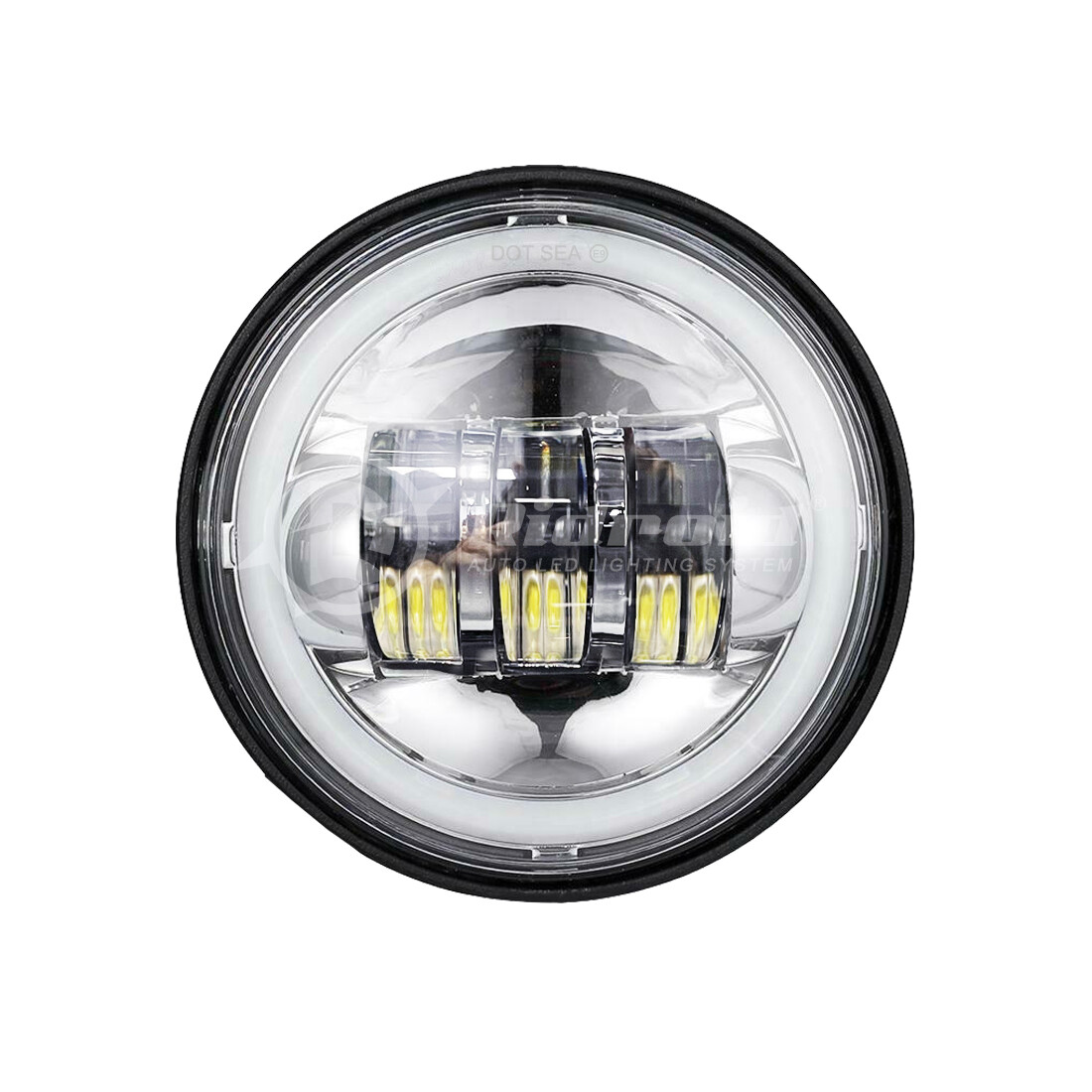 7″ LED Headlight + 4.5″ Passing Lights for Harley Electra Glide Ultra Classic