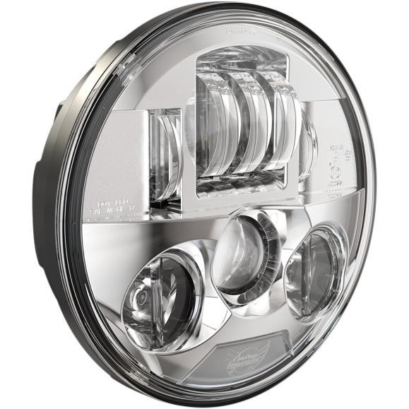 Custom Dynamics 7in. Probeam LED Headlamp Chrome Plug-and-Play Indian PB-7-IND-C