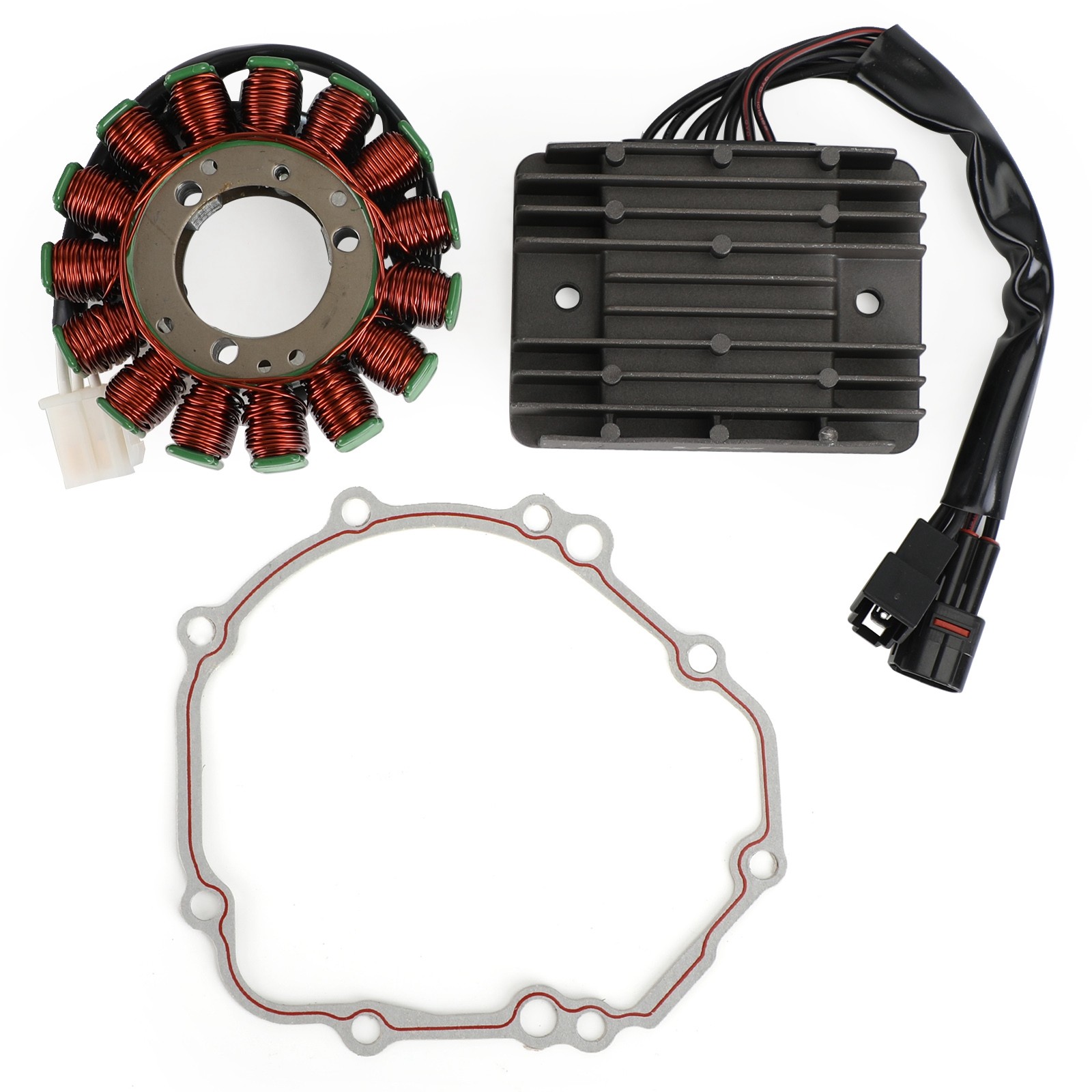 Regulator Stator Coil Gasket Kit For Suzuki GSX-R 1000 K5/K6 WVB6 2005-2006