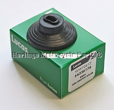 LUCAS 88SA rubber knob genuine Lucas 88sa IGNITION SWITCH Triumph BSA