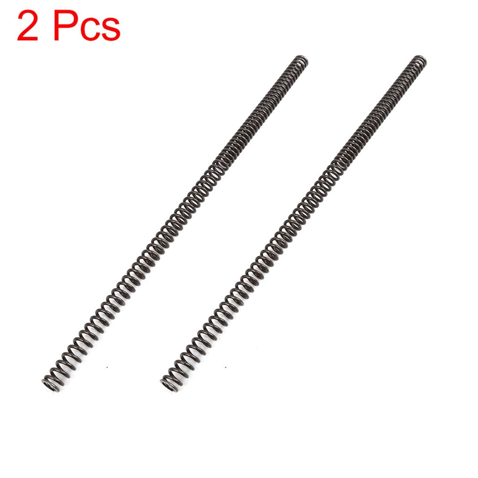 2pcs 45cm Black Replacement Motorcycle Motorbike Front Fork Spring for CG125