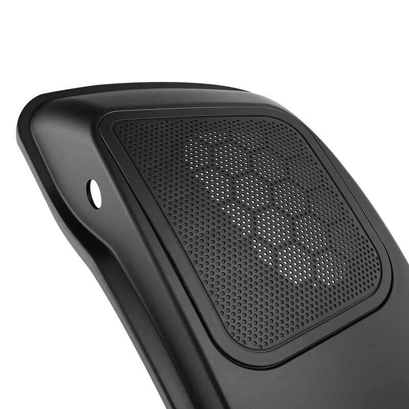 Matte Hard Saddlebags Lid 6×9” W/ Speakers Fit For Harley Touring Glide 2014-Up