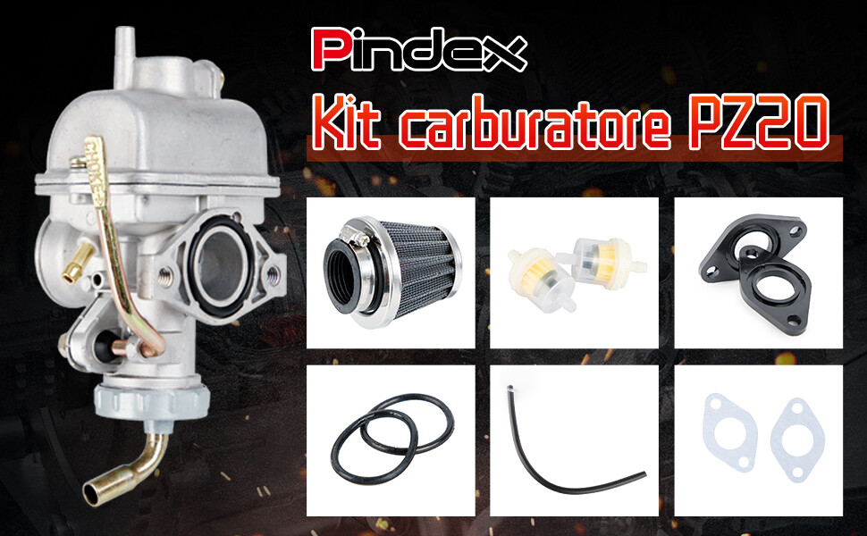 PZ20 Carburetor Carb Kit Fit For Honda CRF80F 2004-2009 2011-2012 50cc 70cc 90cc