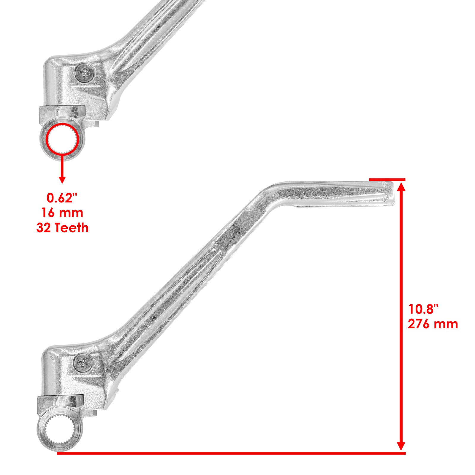 Caltric Kick Start Starter Lever Pedal for KTM 54833070044 Kick Startter