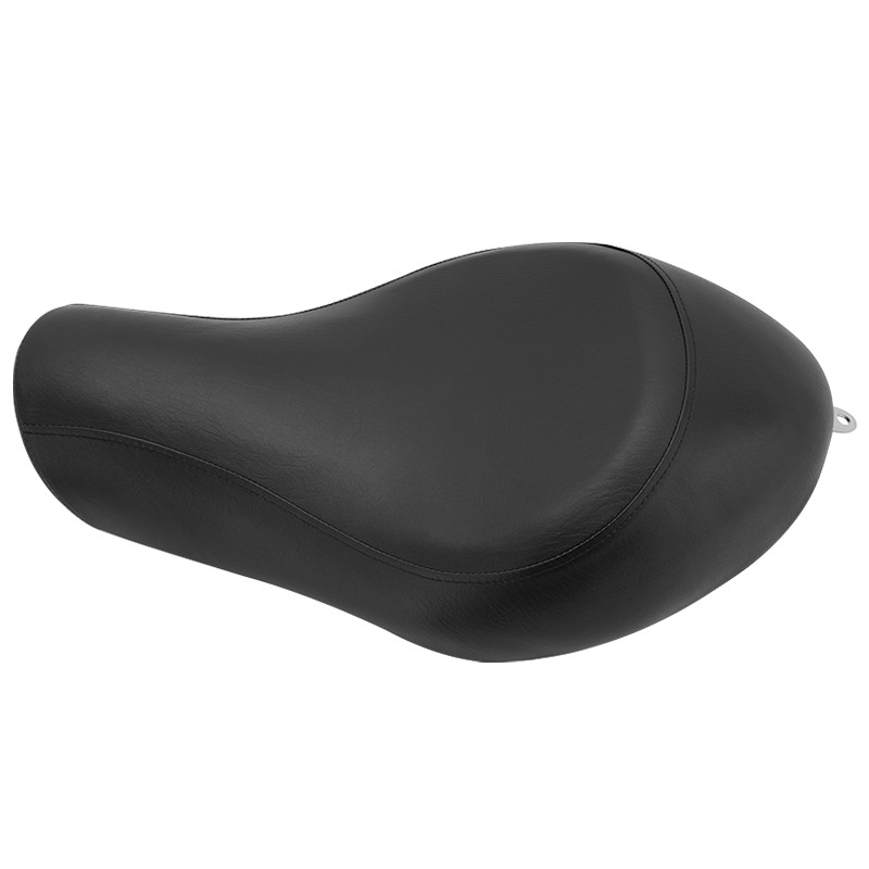 Front Driver Solo Seat For Harley Sportster XL 883 1200 Custom XL1200C 2004-2015