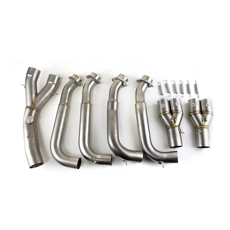 For Yamaha YZF R6 2006-2020 High Performance Full Exhaust Pipe System Kits Black