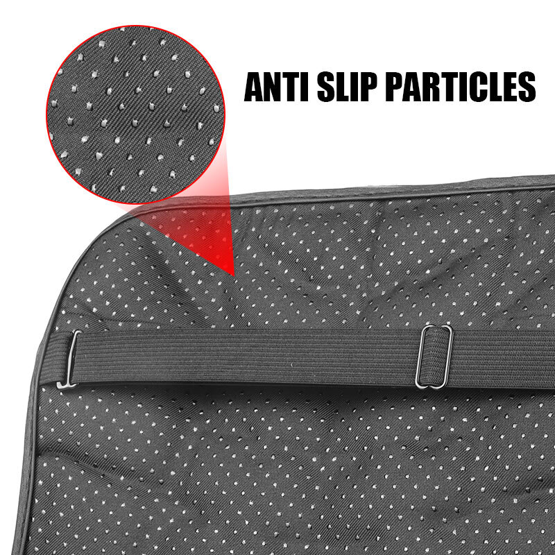 2X Universal Motorcycle Seat Comfort Gel Seat Cushion Relief Pressure Pad Cover