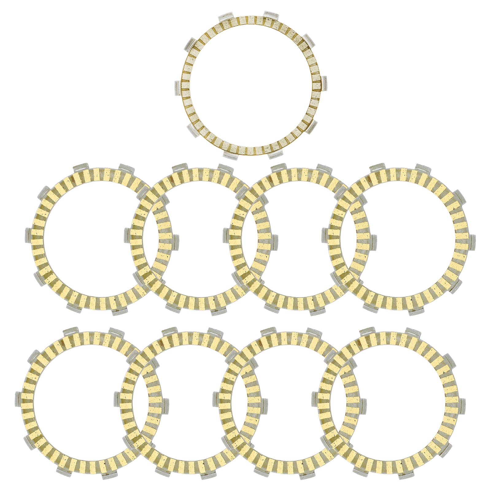 Clutch Friction Plates for Honda CBR929RR CBR954RR 2000 2001 2002 2003
